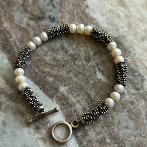 Pearl 925 silver bracelet